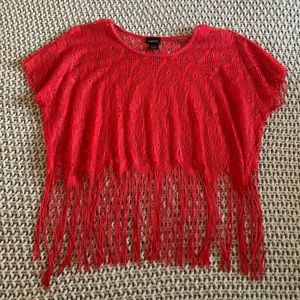 Rue 21 Fringe Crop Top